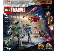 LEGO Iron Man et War Machine contre les drones de Hammer, Jouets de construction