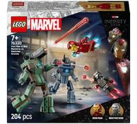 LEGO Iron Man et War Machine contre les drones de Hammer, Jouets de construction