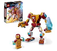 LEGO Marvel Iron Man Mech Armor 76203 Building Kit; Collectible Mech and Minifigure for Iron Man Fans Aged 7+ (130 Pieces)