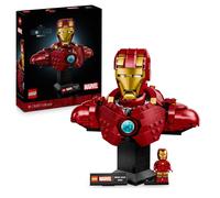 LEGO Marvel Iron Man MK4 Bust - Display Model Building Set for Adults incl. a To