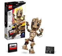 LEGO Marvel Je s'appelle Groot, Jouet à Construire et Figurine du Personnage du Film Les Gardiens de la Galaxie 2 pour Enfants, Garçons, Filles et Fans des Avengers dès 10 Ans 76217