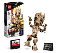 LEGO Marvel Je s'appelle Groot, Jouet à Construire et Figurine du Personnage du Film Les Gardiens de la Galaxie 2 pour Enfants, Garçons, Filles et Fans des Avengers dès 10 Ans 76217
