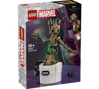 LEGO Marvel – Set à construire La danse de Bébé Groot 76297 – Jouet animé 459 pièces