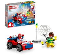 LEGO® Marvel 10789 La Voiture de Spider-Man et Docteur Octopus, Jouet avec Spidey et Briques