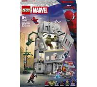 LEGO Jouet de construction Marvel Super Heroes – Grand affrontement : Spider-Man vs Hulk
