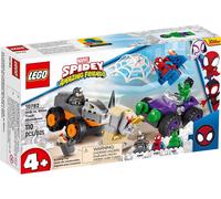 LEGO Marvel - Le combat des camions, Hulk contre le Rhino - 10782