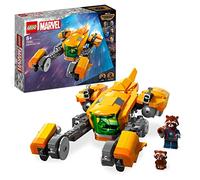 LEGO Marvel Le Vaisseau de Bébé Rocket - Jouet de Construction Inspiré du film Gardiens de la Galaxie Vol 3 pour Enfants avec Minifigurines Super-Héros Raton - Idée Cadeau pour Garçons et Filles 76254