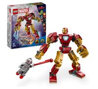 LEGO Marvel Mech di Iron Man Contro Ultron - Action Figure Giocattolo Snodabile