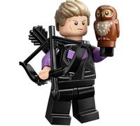 Lego Marvel Série 2 Figurine Hawkeye avec Cape maléfique Lego Violette - Superhéros 71039