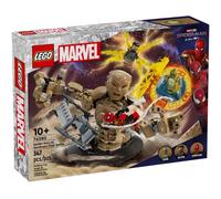 LEGO | Marvel Spider-Man Contre l'homme-Sable : la Bataille Finale, Jouet de Construction avec Minifigurines de Super-Héros, Cadeau pour Garçons et Filles dès 10 Ans 76280