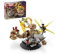 LEGO Marvel Spider-Man vs. Sandman : Ensemble de construction de bataille finale avec figurine Spider-Man Jouet Marvel de collection inspir de S