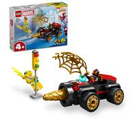 LEGO Marvel Spidey et ses super amis Jouet véhicule de forage de Spidey avec la voiture de Spider-Man et 2 figurines pour les enfants de 4 ans et plus, basé sur la série TV, cadeau pour les garçons et