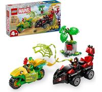 LEGO Marvel Spidey et Super Buddies Spina's chase of Electro in a Dinepod, jouet pour bébé, fan de super-héros, Minifigures de Spina et Electro, cadeau pour 4 ans, pour garçon et fille, 11198