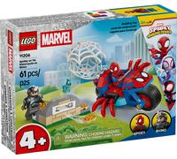 LEGO Marvel - Spidey sur sa moto contre Rhino - 11206