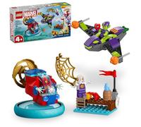 LEGO Marvel Spidey vs Green Goblin, jouet super héros avec figurine de gobelin vert, jouet Marvel pour jeunes fans de super héros, jouet Spider-Man pour enfants de 4 à 6 ans, 10793