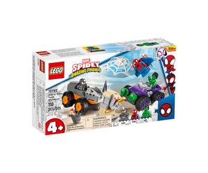 LEGO Marvel Super Heroes 10782 : Hulk vs Rhino - Combat Épique de Camions