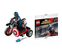 LEGO Marvel Super Heroes - 30447 - Captain America Motorcycle Collector POLYBAG