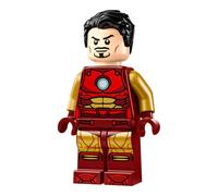 LEGO Marvel Super Heroes Iron Man Red Gold Armour avec minifigure de 76287