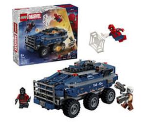 LEGO Marvel Super Heroes Spider-Man Pourchasse le transport de prisonniers, Jouets de construction