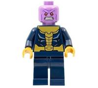 LEGO Marvel Super Heroes Thanos No Helmet Minifigure from 76196