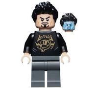 LEGO Marvel Super Heroes Tony Stark Black Jumper Minifigure de 76194