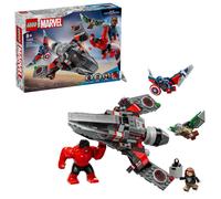 LEGO Marvel Super Héros Captain America Contre Red Hulk Bataille 76292