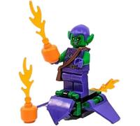 LEGO Marvel Superheroes Figurine gobelin vert avec planeur et bombes citrouille