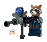 LEGO Figurine Marvel Superheroes Rocket Raccoon avec blaster