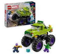 LEGO Marvel The Hulk Truck vs. Thanos - Super Hero Building Toy with a Monster T