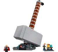LEGO Maquette à construire 76209 – Le Marteau de Thor, Avengers, figurine Thor et Gant de l'Infini