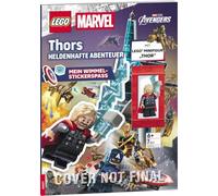 LEGO® MARVEL(TM) - Thors heldenhafte Abenteuer - Mein Wimmel-Stickerspaß: mit LEGO® Minifigur "Thor"