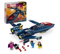 LEGO Marvel X-Men X-Jet Buildable Toy Plane for Kids, Boys & Girls, Airplane Mod