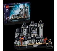 LEGO Mercredi 76788 L’Académie Nevermore - Maquette d'École avec 3 Figurines - Jeu de Construction 10 ans - Maquette - Cadeau
