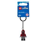 LEGO Miles Morales Marvel Spiderman Porte-clés Noir Pequeno, Noir , Pequeno