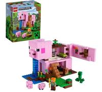 LEGO® Minecraft 21170 La Maison Cochon, Jouet de Construction, avec Figurine Creeper