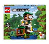 LEGO Minecraft 21174 La cabane moderne dans l’arbre, Jouets de construction