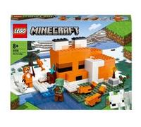 LEGO Jouet de construction - Le refuge renard 21178 - Minecraft, figurines, dès 8 ans
