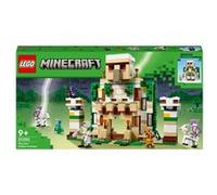 LEGO Set Minecraft La Forteresse du Golem de Fer – Château transformable, 7 minifigurines