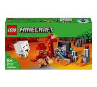 LEGO Minecraft Set 21255 – L'Embuscade au Portail du Nether avec minifigurine Hoglin