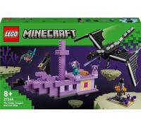 LEGO® Minecraft® 21264 Le dragon et le navire de l’Ender