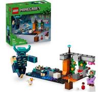 LEGO Minecraft 21274 La Rencontre Avec Le Warden - Jouet Collector Pour Garçon Des 7 Ans