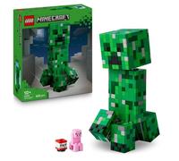 LEGO Minecraft Le Creeper - Figurine Articulée de Mob - Espace Secret avec Cochon & Elément TNT - Jeu de Construction pour Garçon, Fille et Fans de Jeux Vidéo dès 10 Ans 21276
