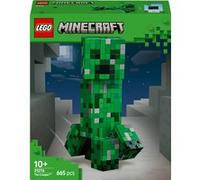 LEGO Minecraft Le Creeper - Figurine Articulée de Mob - Espace Secret avec Cochon & Elément TNT - Jeu de Construction pour Garçon, Fille et Fans de Jeux Vidéo dès 10 Ans 21276