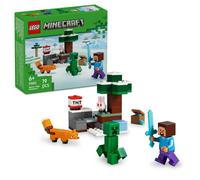 LEGO Minecraft 21583 Les Aventures de Steve dans la Taïga - Jeu 6 ans