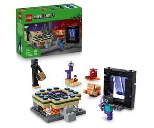 LEGO Minecraft 21584 Voyage à travers les Portails du Nether et de l’Ender