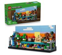 LEGO Minecraft 21589 Mini Biomes - Jouet de Construction dès 12 ans