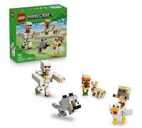 LEGO Minecraft 21592 L’attaque du désert du Poulet chevauché