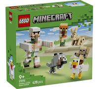 LEGO Minecraft Attaque du Cavalier de Poulets dans le Désert, Jouets de construction