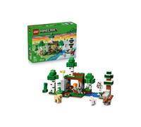 LEGO Minecraft 21593 L'Aventure de la Première Nuit Alex & 7 figurines Ensemble créatif Noir