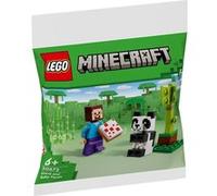 LEGO Minecraft - Steve et le bébé panda, Jouets de construction